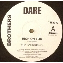 Steve Dare High On You Vinyl 12" USED