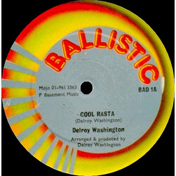 Delroy Washington Cool Rasta // Cool Dubbin' / Cool Riddim Vinyl 12" USED