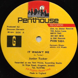 Junior Tucker It Wasn't Me Vinyl 12" USED