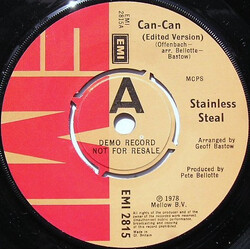 Stainless Steal Can-Can (Edited Version) USED VINYL 7"