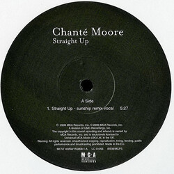 Chanté Moore Straight Up VINYL 12" USED