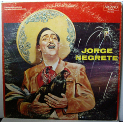 Jorge Negrete Asi Cantaba Jorge Negrete Vol. 1 Vinyl LP USED