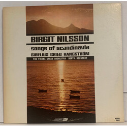 Birgit Nilsson / Orchester Der Wiener Staatsoper / Bertil Bokstedt / Edvard Grieg / Jean Sibelius / Ture Rangström Songs Of Scandinavia Vinyl LP USED