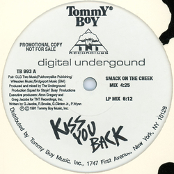 Digital Underground Kiss You Back Vinyl 12" USED