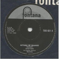 The Upsetters Return Of Django Vinyl 7" USED