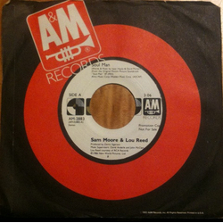 Sam Moore / Lou Reed Soul Man Vinyl 7" USED