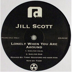 Jill Scott Lonely When You Are Around Vinyl 12" USED