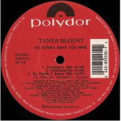 Tanya Blount I'm Gonna Make You Mine Vinyl 12" USED
