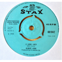 Albert King (I Love) Lucy Vinyl 7" USED