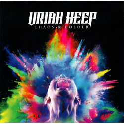 Uriah Heep Chaos & Colour Vinyl LP USED