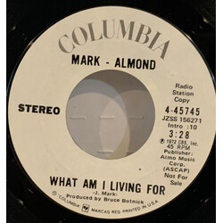 Mark-Almond What Am I Living For Vinyl 7" USED