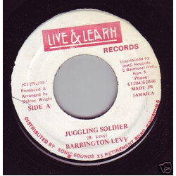 Barrington Levy Juggling Soldier Vinyl 7" USED