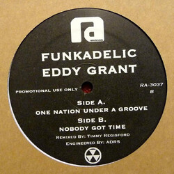 Funkadelic / Eddy Grant One Nation Under A Groove / Nobody Got Time Vinyl 12" USED