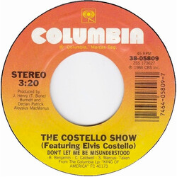 The Costello Show / Elvis Costello Don't Let Me Be Misunderstood / Brand New Hairdo Vinyl 7" USED