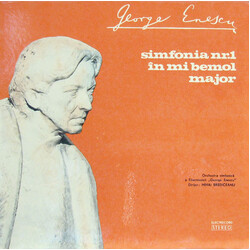 George Enescu Simfonia Nr. 1 În Mi Bemol Major, Op. 13 Vinyl LP USED