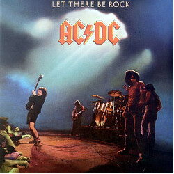 AC/DC Let There Be Rock Vinyl LP USED