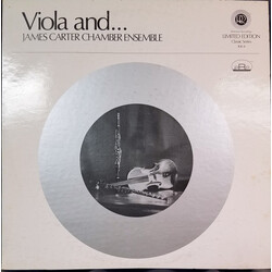 James Carter Chamber Ensemble Viola and... Vinyl LP USED