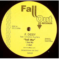P. Diddy / Christina Aguilera / Keyshia Cole Tell Me / Last Nite Vinyl 12" USED