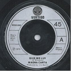 Magna Carta Give Me Luv Vinyl 7" USED