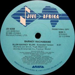 Barney Rachabane Blow Barney Blow Vinyl 12" USED