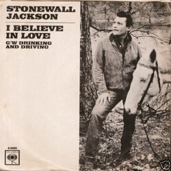 Stonewall Jackson I Believe In Love Vinyl 7" USED