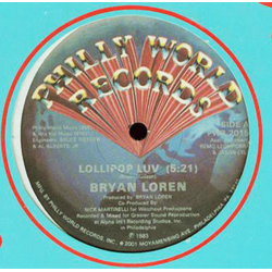 Bryan Loren Lollipop Luv Vinyl 12" USED