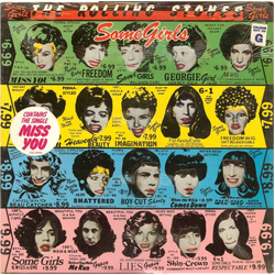 The Rolling Stones Some Girls Vinyl LP USED