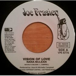 Nana McLean Vision Of Love USED VINYL 7INCH 45 RPM SINGLE