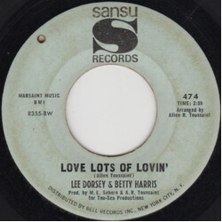 Lee Dorsey / Betty Harris Love Lots Of Lovin' Vinyl 7" USED