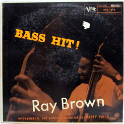 Ray Brown Bass Hit! Vinyl LP USED