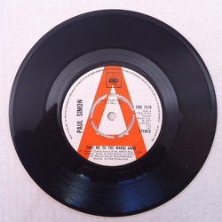 Paul Simon Take Me To The Mardi Gras Vinyl 7" USED