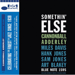 Cannonball Adderley Somethin' Else Vinyl LP USED