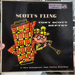 Tony Scott Septet Scott's Fling Vinyl LP USED