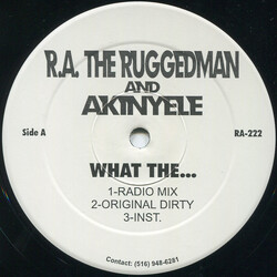 R.A. The Rugged Man What The... / Stanley Kubrick Vinyl 12" USED