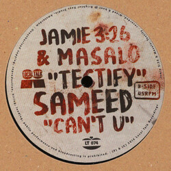 Jamie 3:26 / Masalo / Sameed Testify / Can't U Vinyl 12" USED