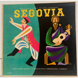 Andrés Segovia Suite In Modo Polonico ・A.Tansman / Suite Compostelana ・F.Mompou Vinyl LP USED