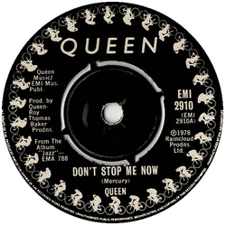 Queen Don't Stop Me Now Vinyl 7" USED