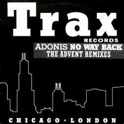 Adonis No Way Back (The Advent Remixes) Vinyl 12" USED