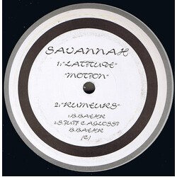 Savannah Latitude Vinyl 12" USED