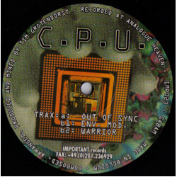 C.P.U. Out Of Sync Vinyl 12" USED