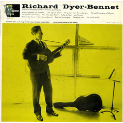 Richard Dyer-Bennet 2 Vinyl LP USED