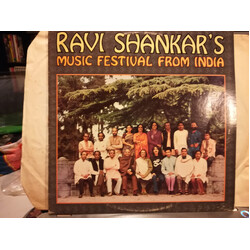 Ravi Shankar Ravi Shankar's Music Festival From India Vinyl LP USED