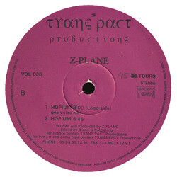 Z-Plane (2) Hopium Vinyl 12" USED