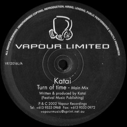 Katai Turn Of Time Vinyl 12" USED