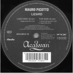 Mauro Picotto Lizard Vinyl 12" USED