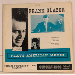 Frank Glazer Plays American Music Vinyl LP USED