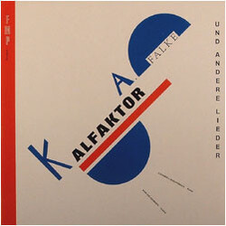 Schlippenbach / Johansson Duo Kalfaktor A. Falke Und Andere Lieder Vinyl LP USED
