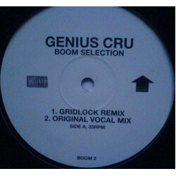 Genius Cru Boom Selection Vinyl 12" USED