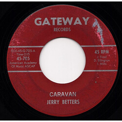 Jerry Betters Caravan / Secret Love Vinyl 7" USED