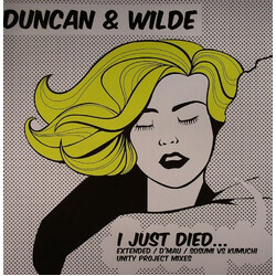 Duncan & Wilde I Just Died Vinyl 12" USED